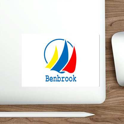 Flag of Benbrook Texas USA STICKER Vinyl Die-Cut Decal-The Sticker Space