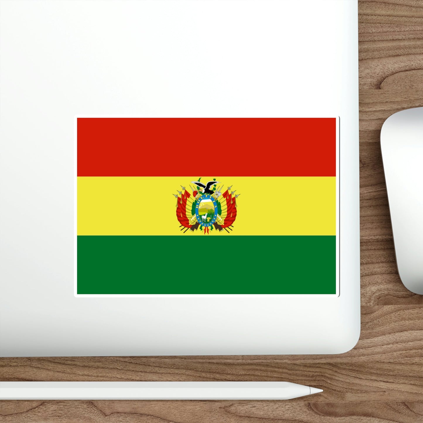 Flag of Bolivia STICKER Vinyl Die-Cut Decal-The Sticker Space