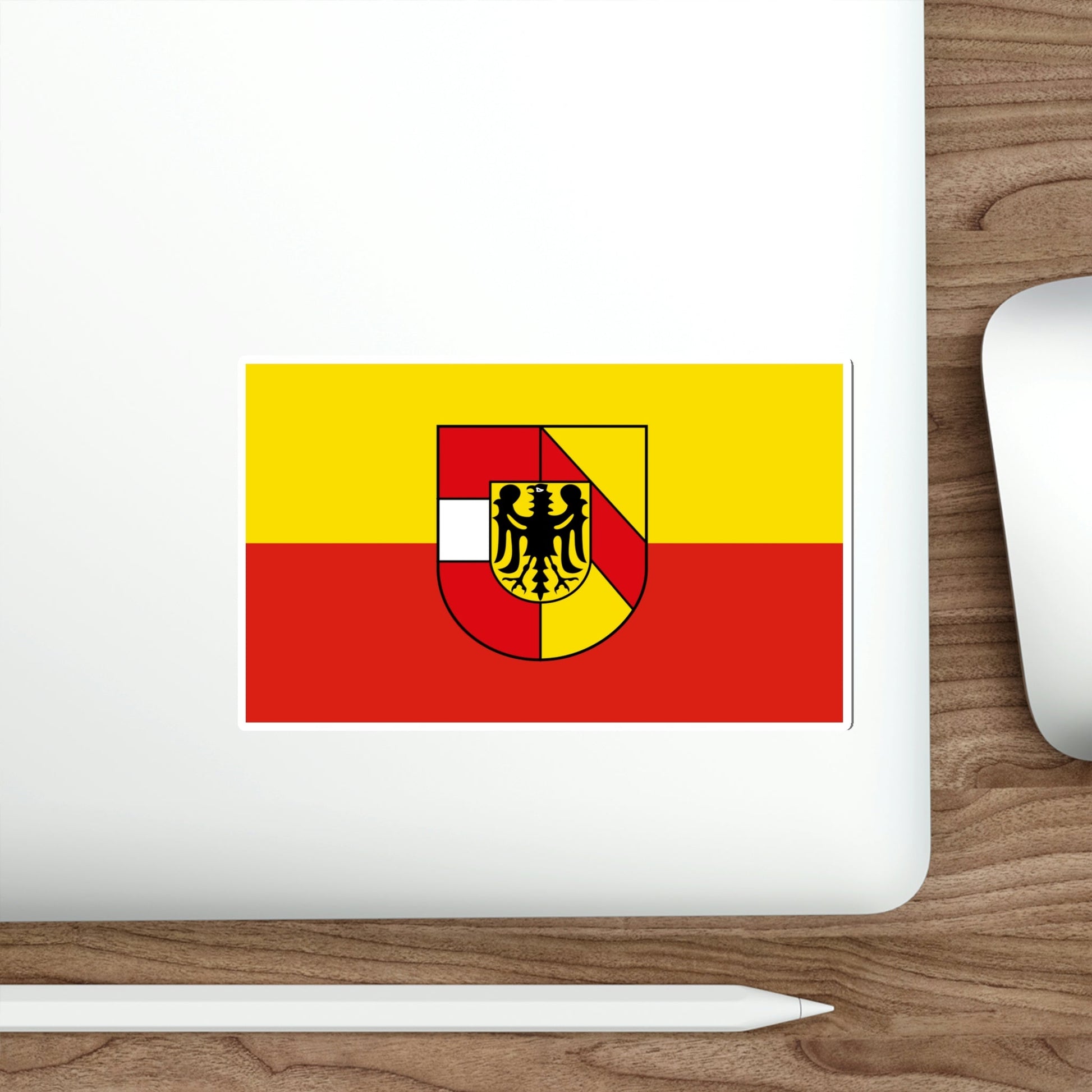 Flag of Breisgau Hochschwarzwald Germany STICKER Vinyl Die-Cut Decal-The Sticker Space