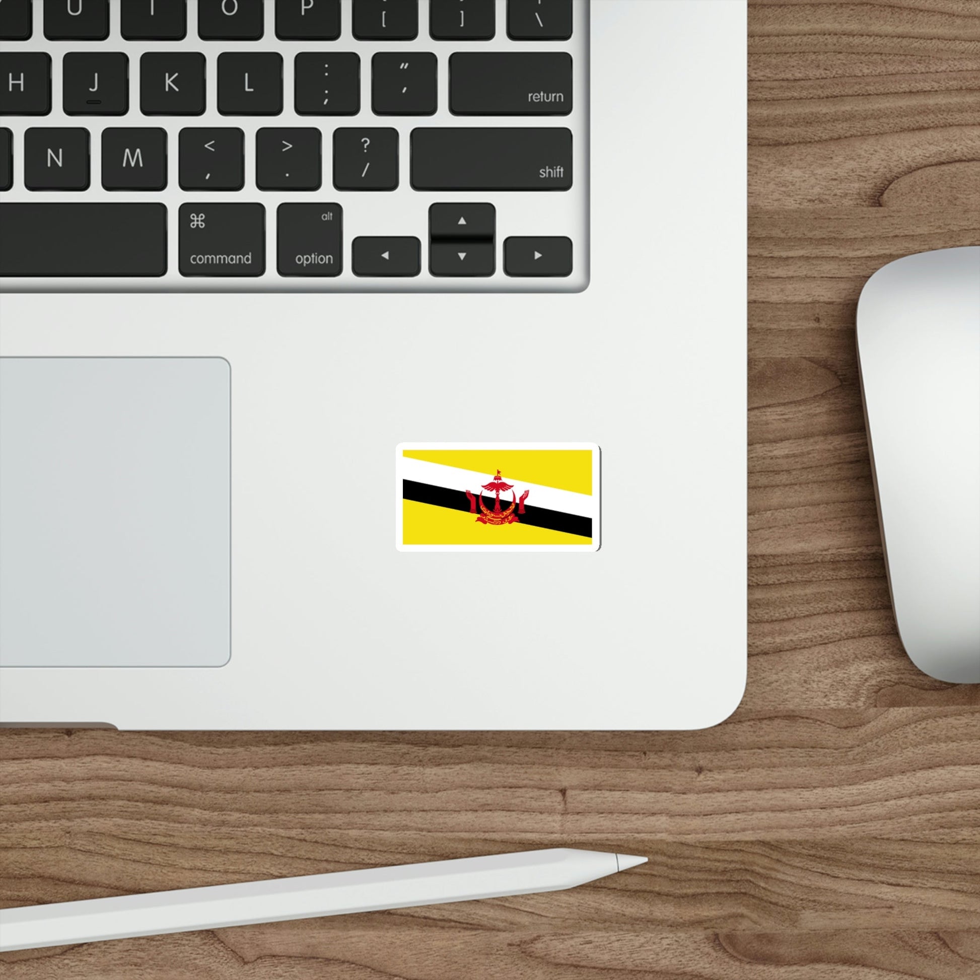 Flag of Brunei STICKER Vinyl Die-Cut Decal-The Sticker Space