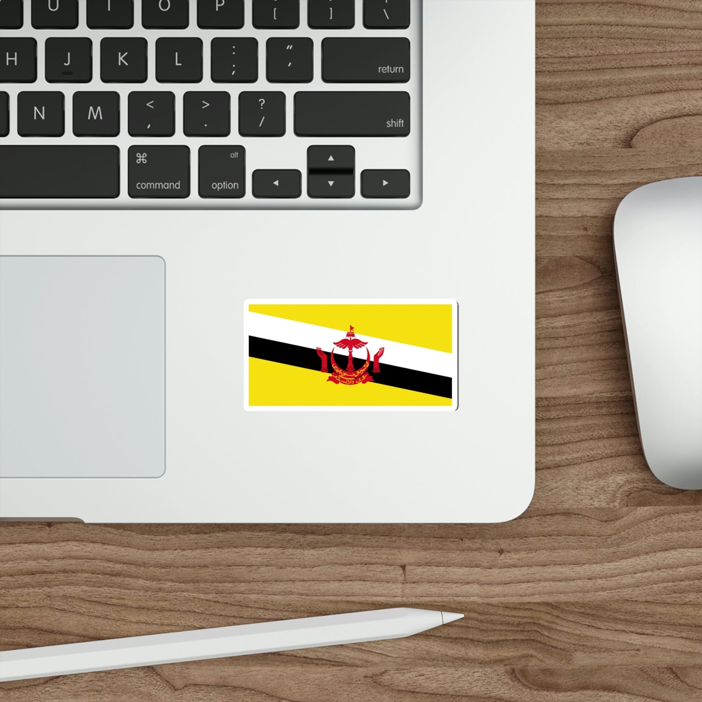 Flag of Brunei STICKER Vinyl Die-Cut Decal-The Sticker Space