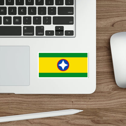 Flag of Bucaramanga Santander Colombia STICKER Vinyl Die-Cut Decal-The Sticker Space