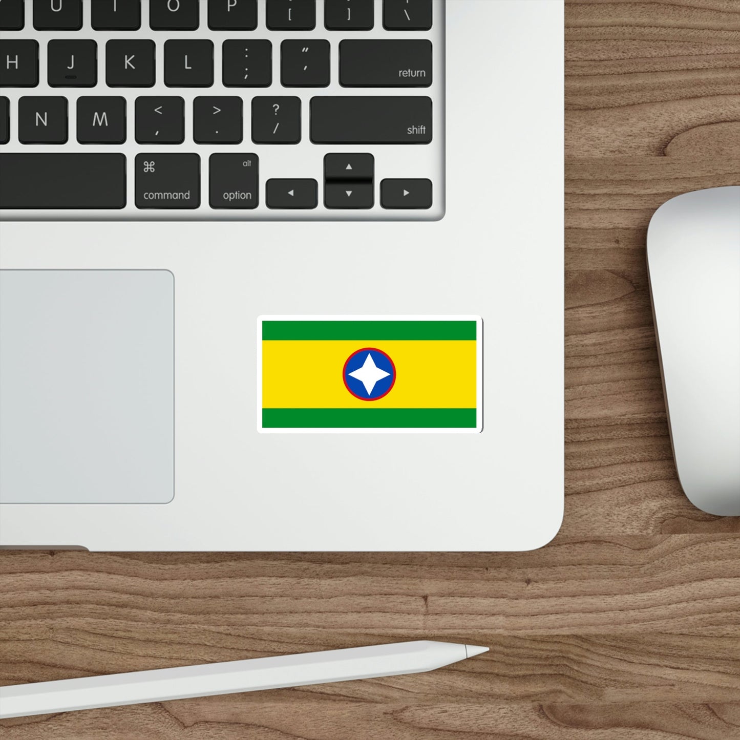 Flag of Bucaramanga Santander Colombia STICKER Vinyl Die-Cut Decal-The Sticker Space