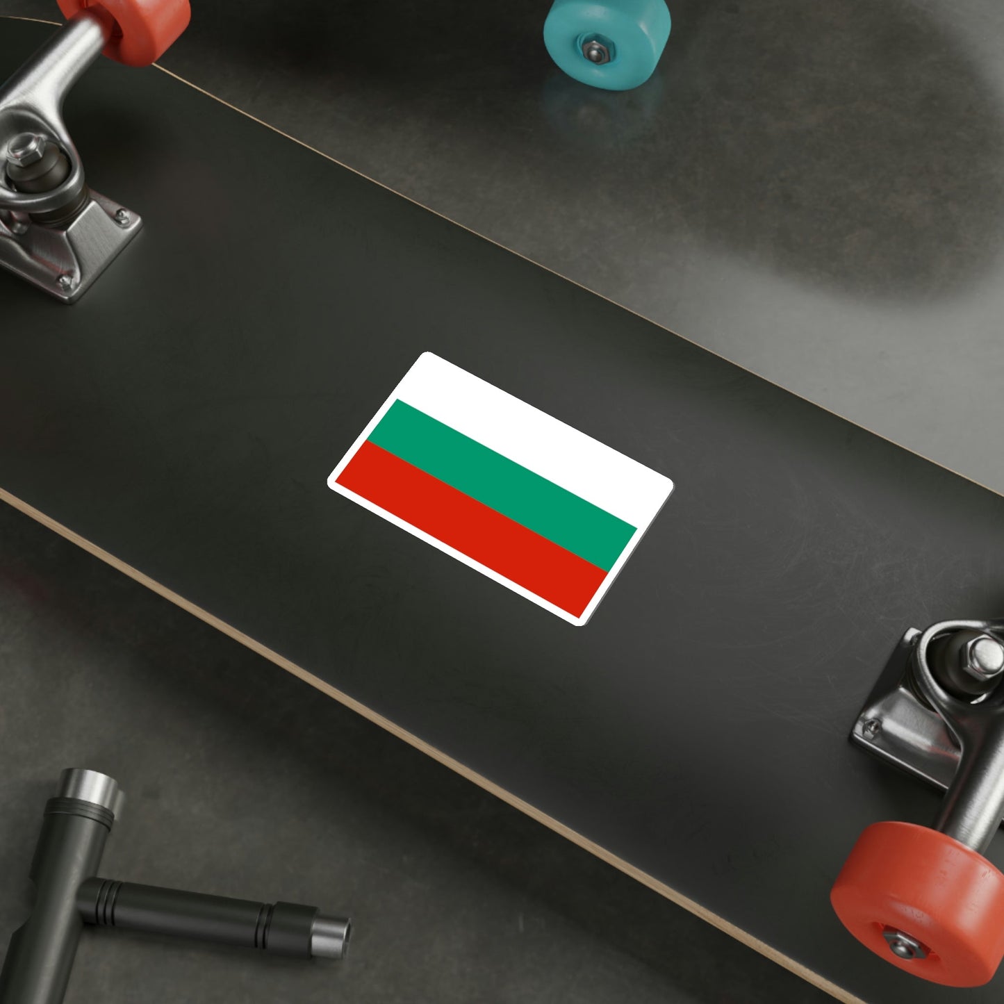 Flag of Bulgaria STICKER Vinyl Die-Cut Decal-The Sticker Space