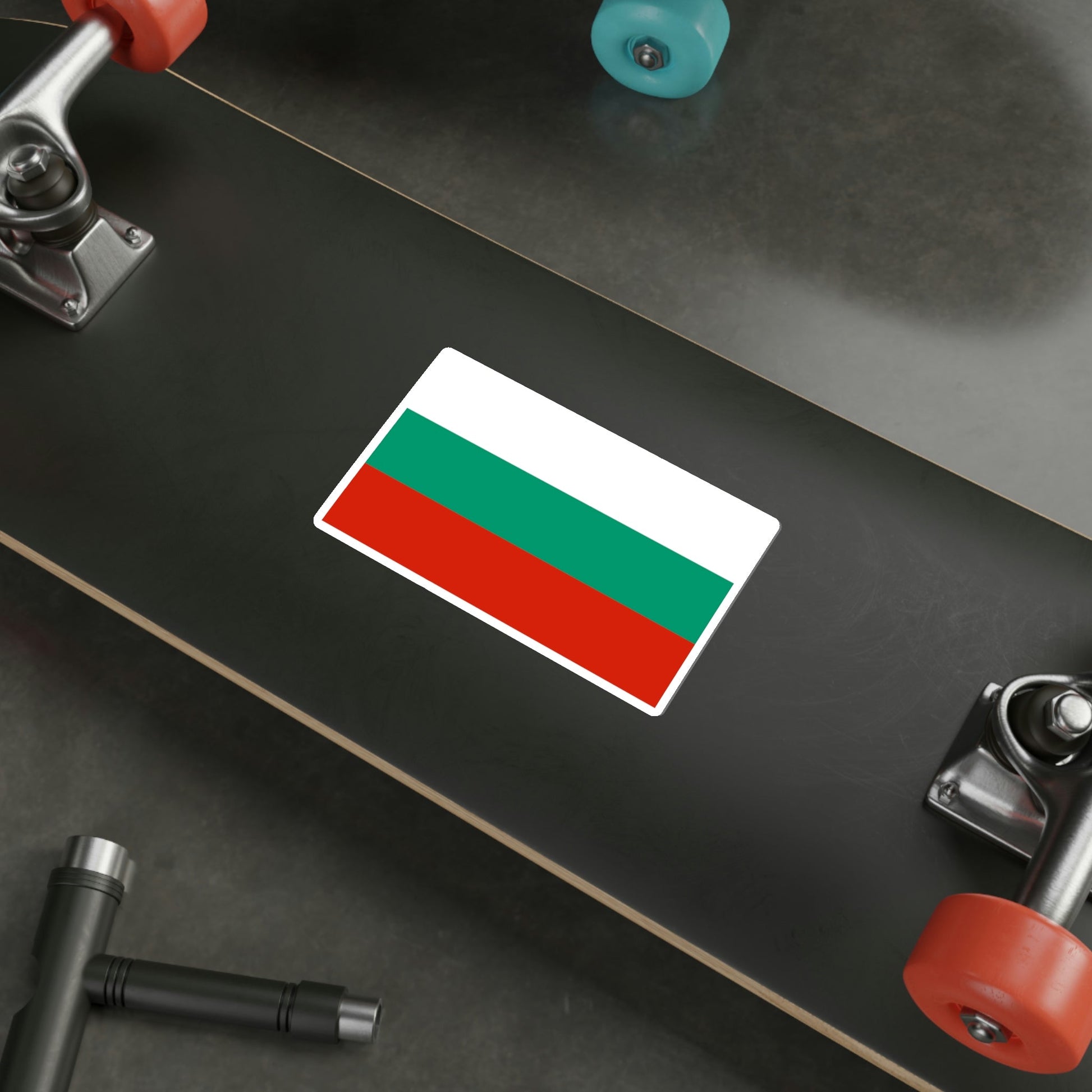 Flag of Bulgaria STICKER Vinyl Die-Cut Decal-The Sticker Space