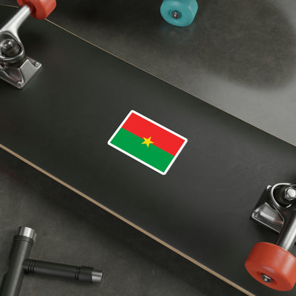 Flag of Burkina Faso STICKER Vinyl Die-Cut Decal-The Sticker Space