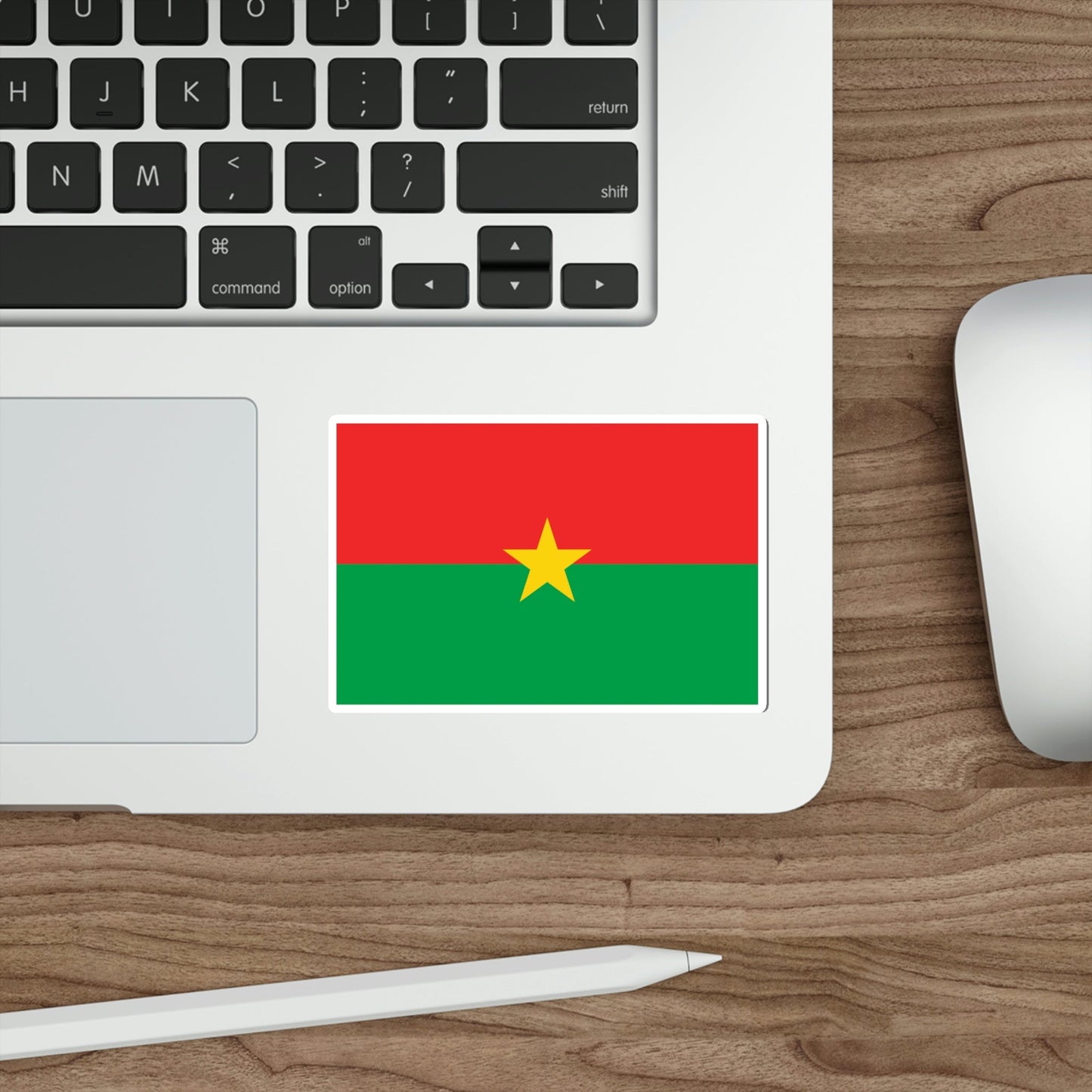 Flag of Burkina Faso STICKER Vinyl Die-Cut Decal-The Sticker Space