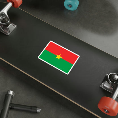 Flag of Burkina Faso STICKER Vinyl Die-Cut Decal-The Sticker Space