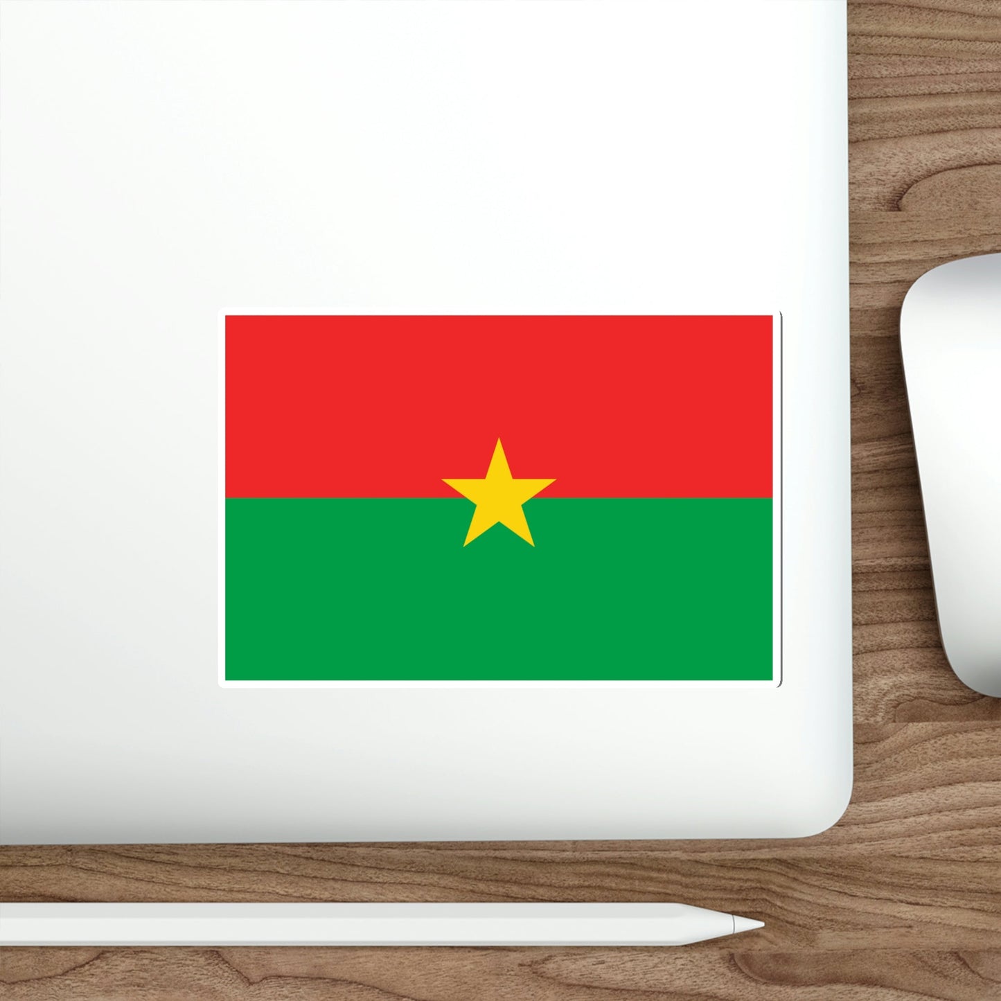 Flag of Burkina Faso STICKER Vinyl Die-Cut Decal-The Sticker Space