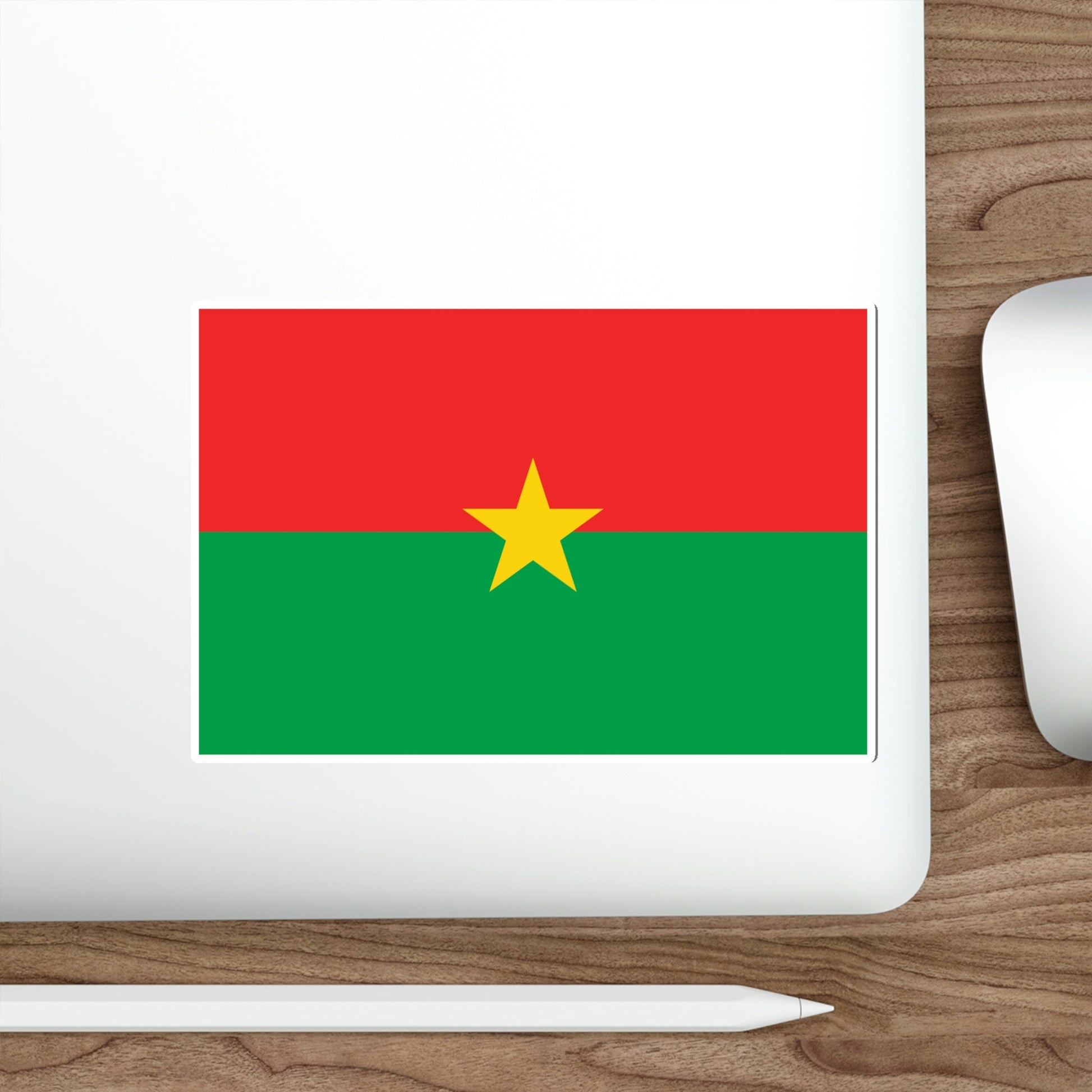 Flag of Burkina Faso STICKER Vinyl Die-Cut Decal-The Sticker Space