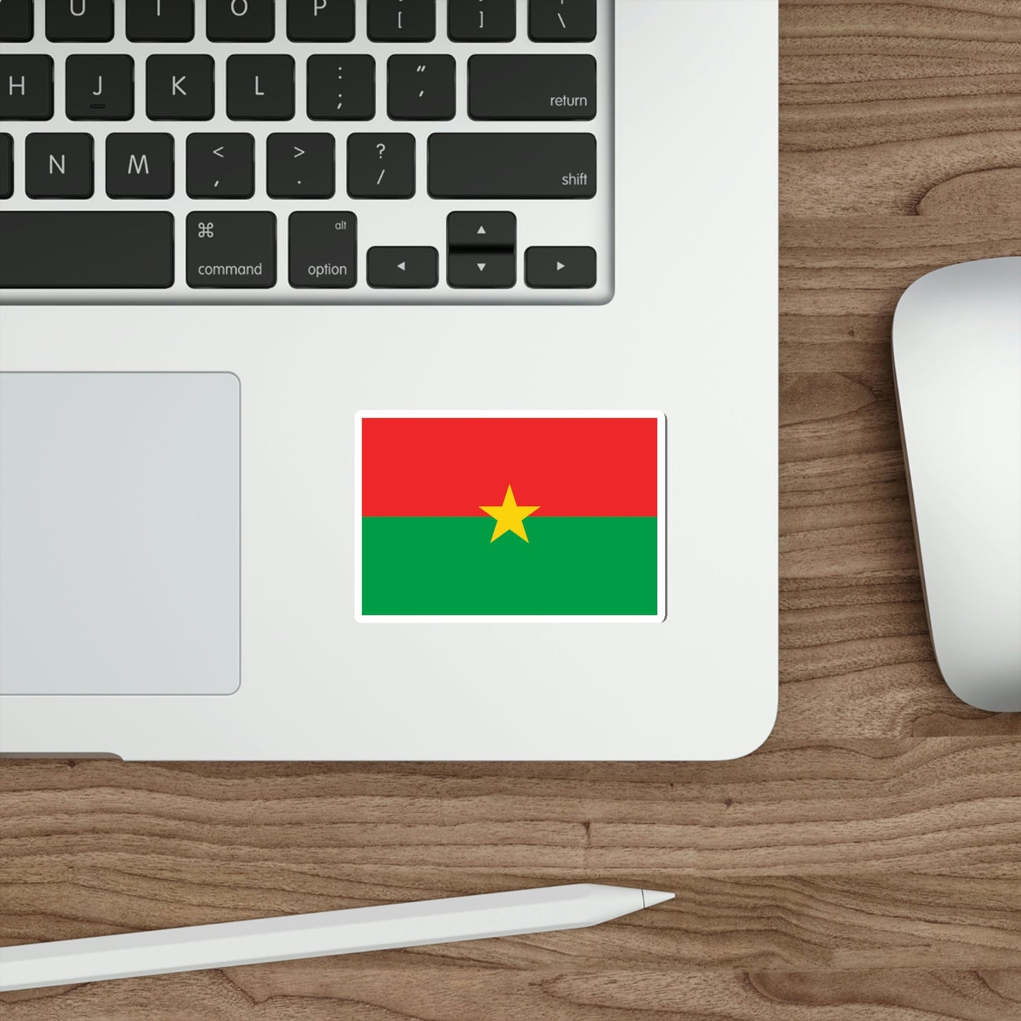 Flag of Burkina Faso STICKER Vinyl Die-Cut Decal-The Sticker Space