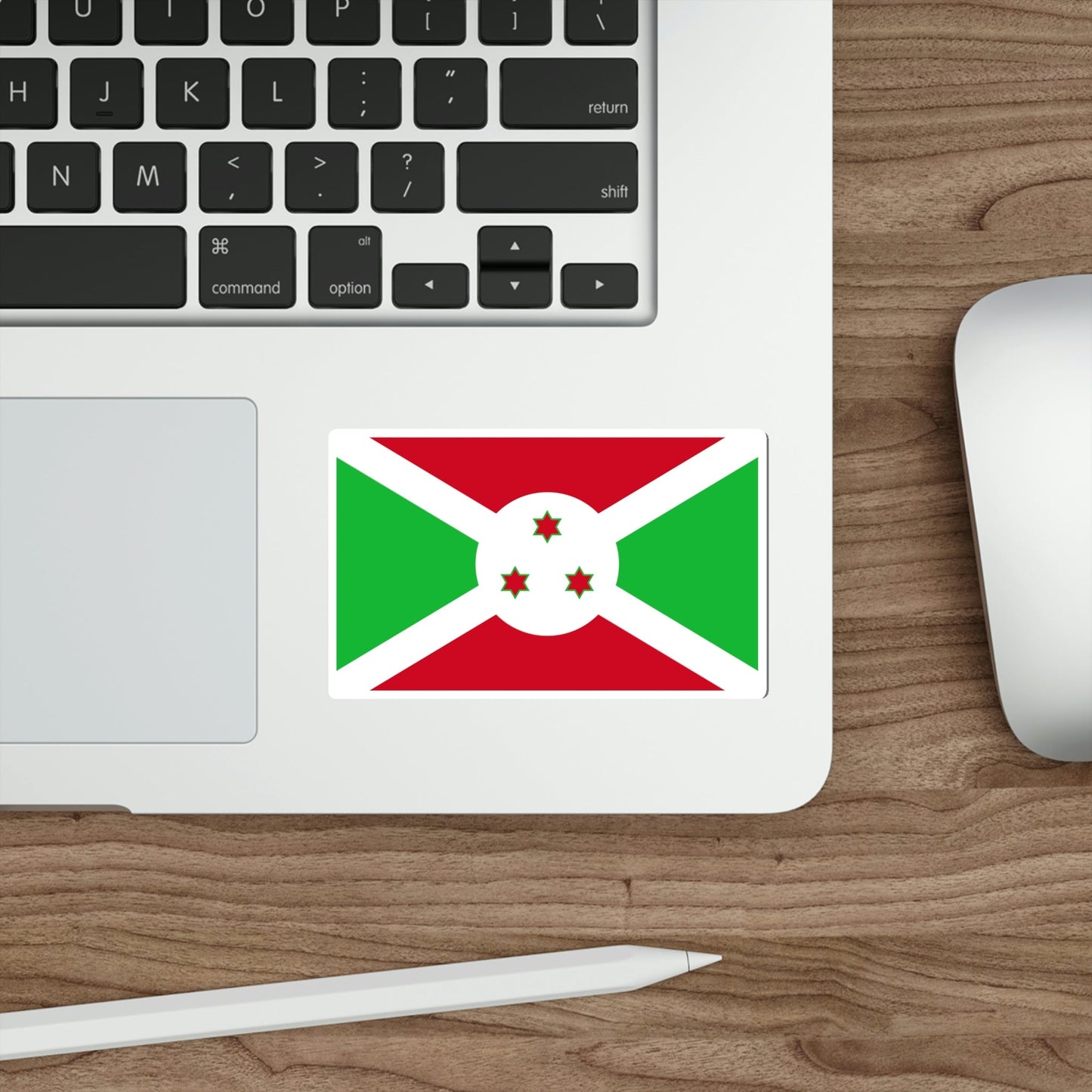 Flag of Burundi STICKER Vinyl Die-Cut Decal-The Sticker Space