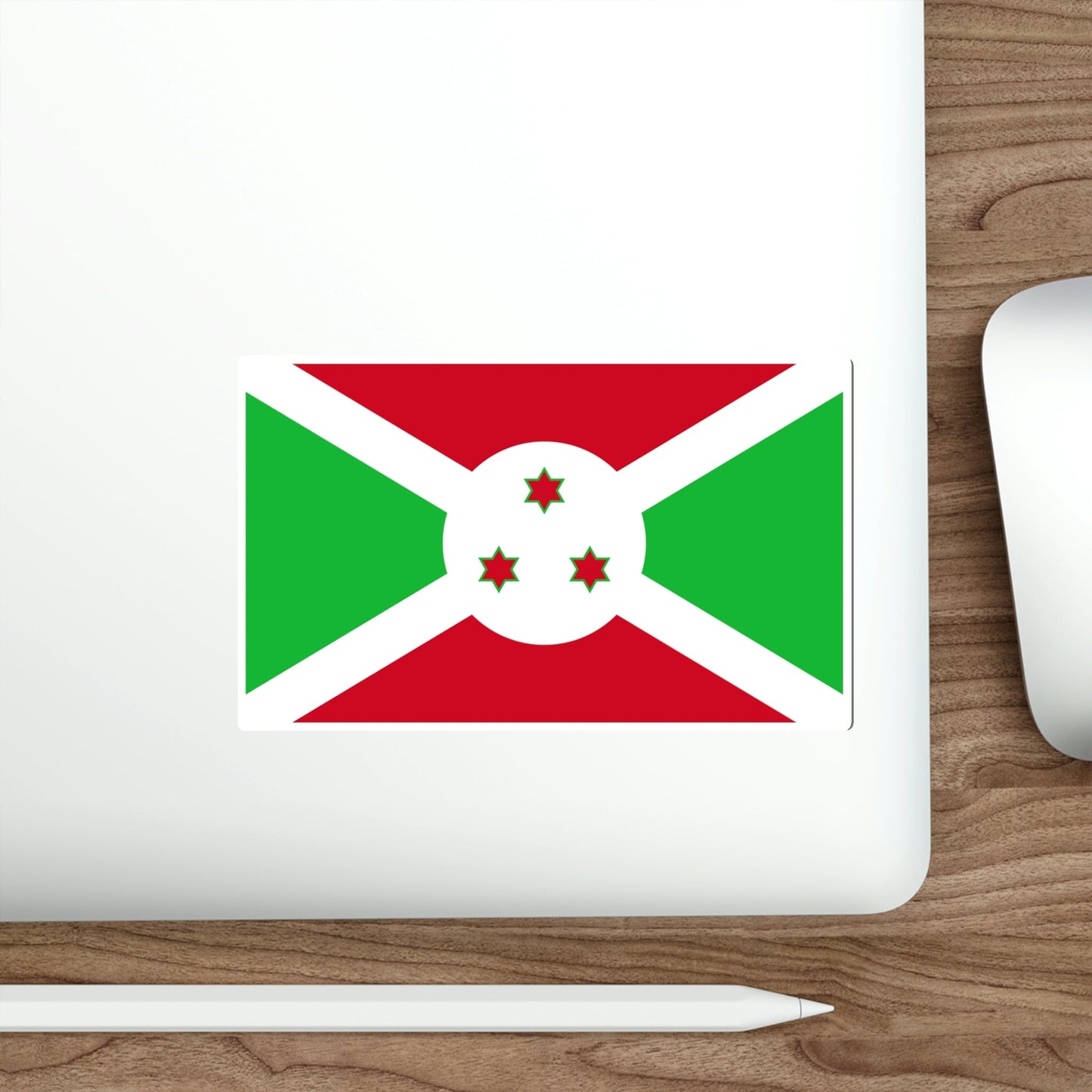 Flag of Burundi STICKER Vinyl Die-Cut Decal-The Sticker Space