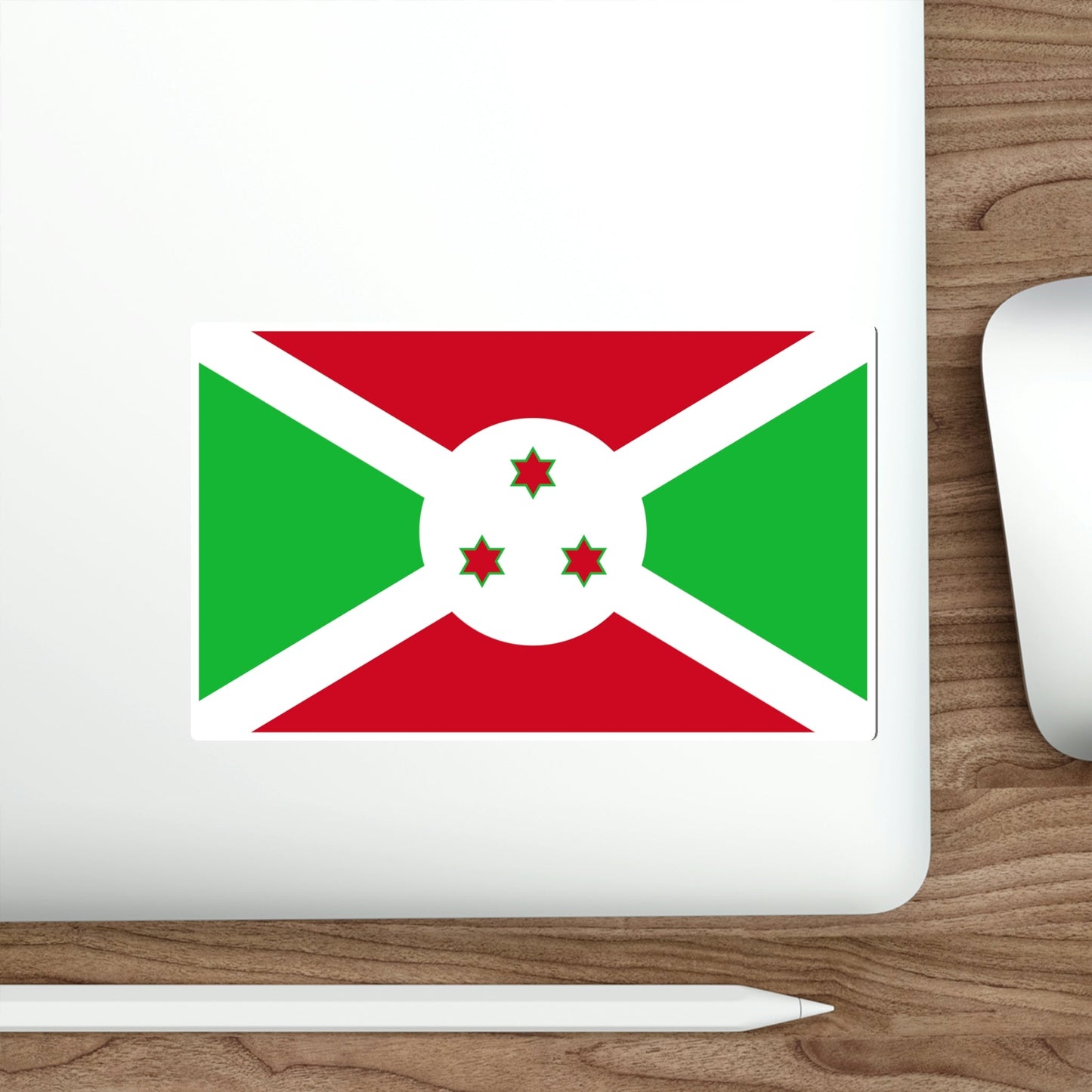 Flag of Burundi STICKER Vinyl Die-Cut Decal-The Sticker Space