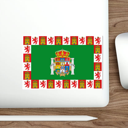 Flag of Cádiz Spain STICKER Vinyl Die-Cut Decal-The Sticker Space
