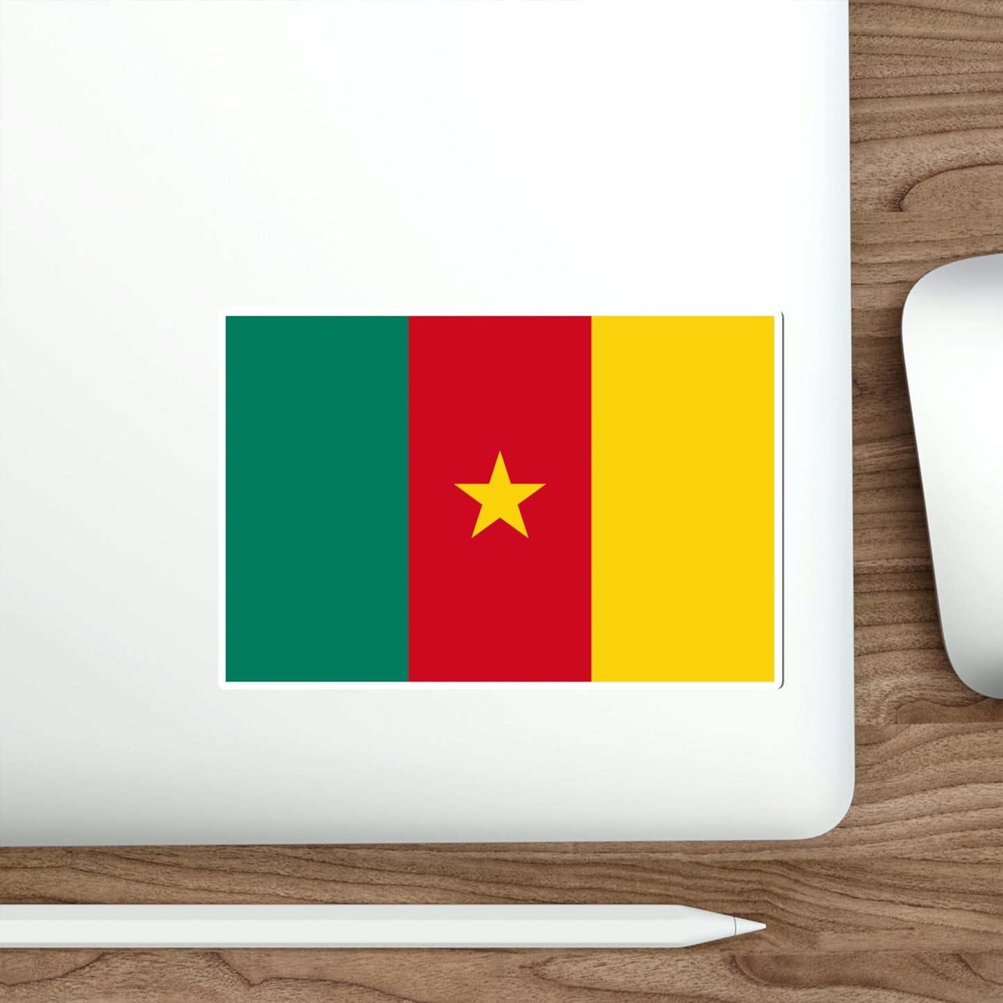 Flag of Cameroon STICKER Vinyl Die-Cut Decal-The Sticker Space