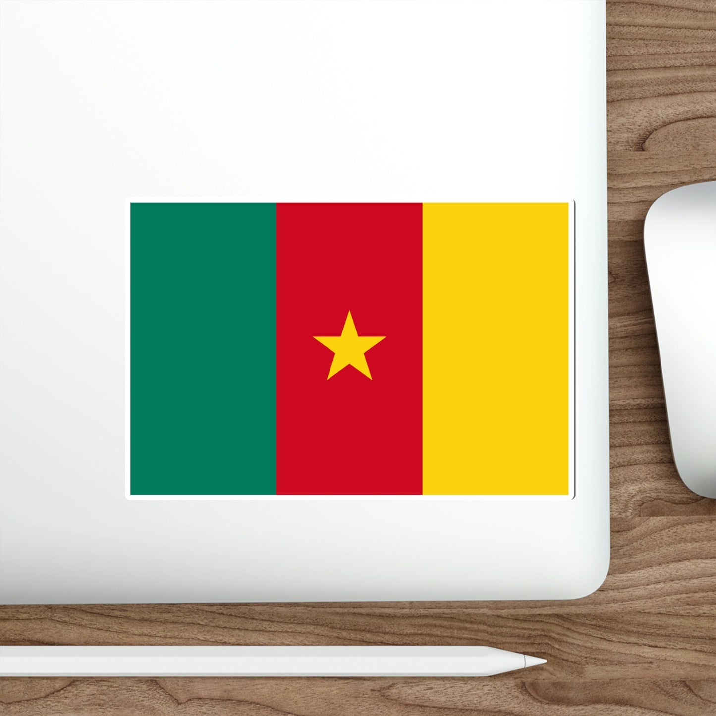 Flag of Cameroon STICKER Vinyl Die-Cut Decal-The Sticker Space