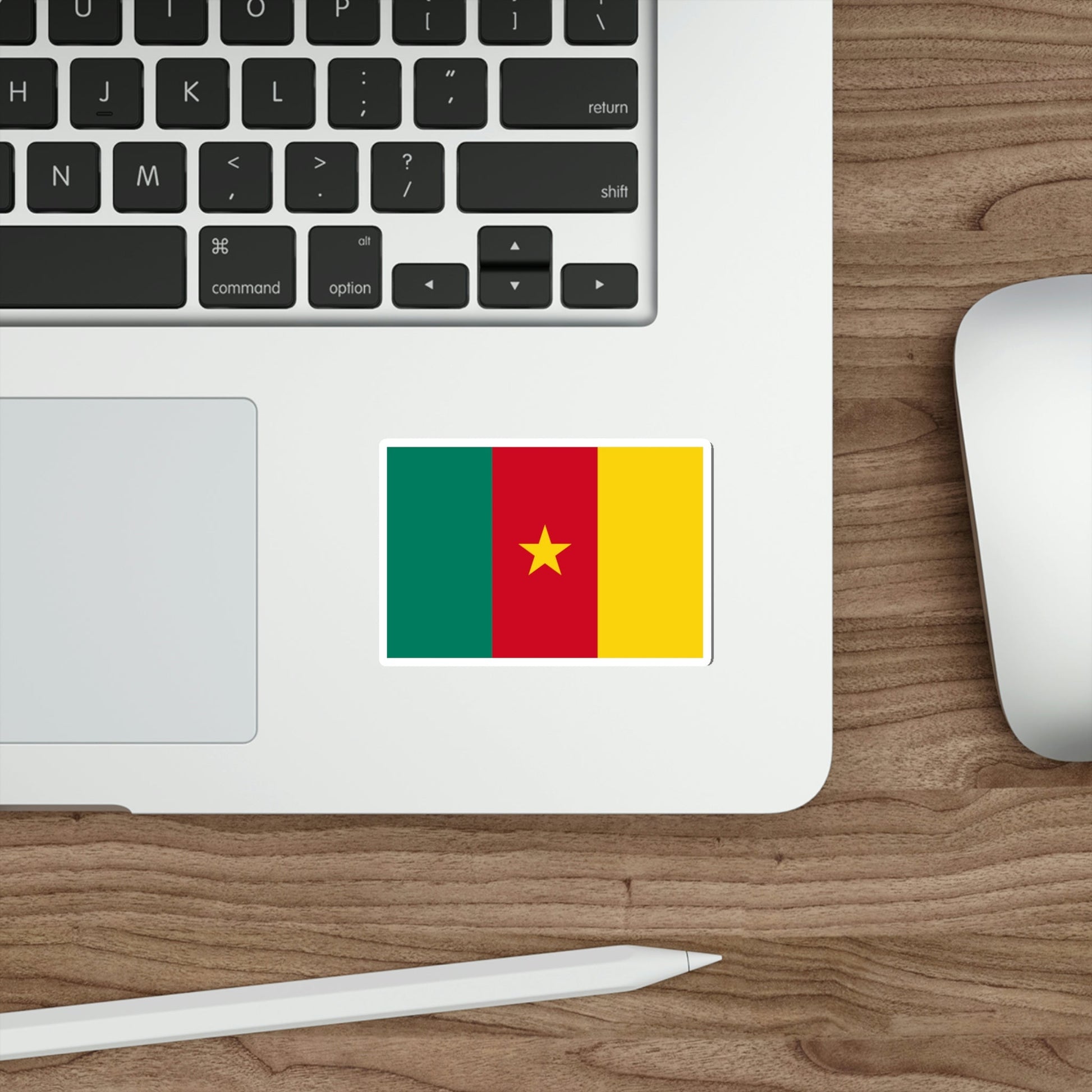 Flag of Cameroon STICKER Vinyl Die-Cut Decal-The Sticker Space