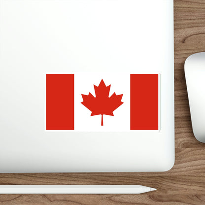 Flag of Canada STICKER Vinyl Die-Cut Decal-The Sticker Space