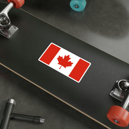 Flag of Canada STICKER Vinyl Die-Cut Decal-The Sticker Space