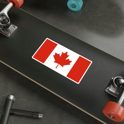 Flag of Canada STICKER Vinyl Die-Cut Decal-The Sticker Space