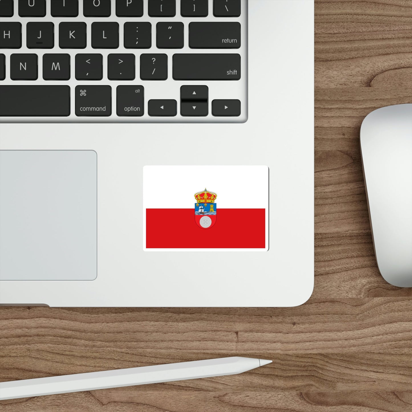 Flag of Cantabria Spain STICKER Vinyl Die-Cut Decal-The Sticker Space