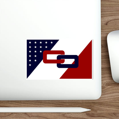 Flag of Canton Ohio USA STICKER Vinyl Die-Cut Decal-The Sticker Space