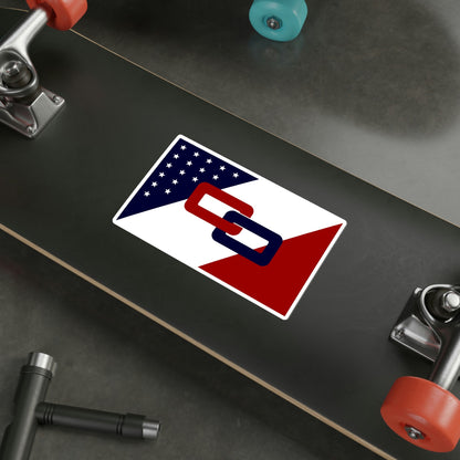 Flag of Canton Ohio USA STICKER Vinyl Die-Cut Decal-The Sticker Space