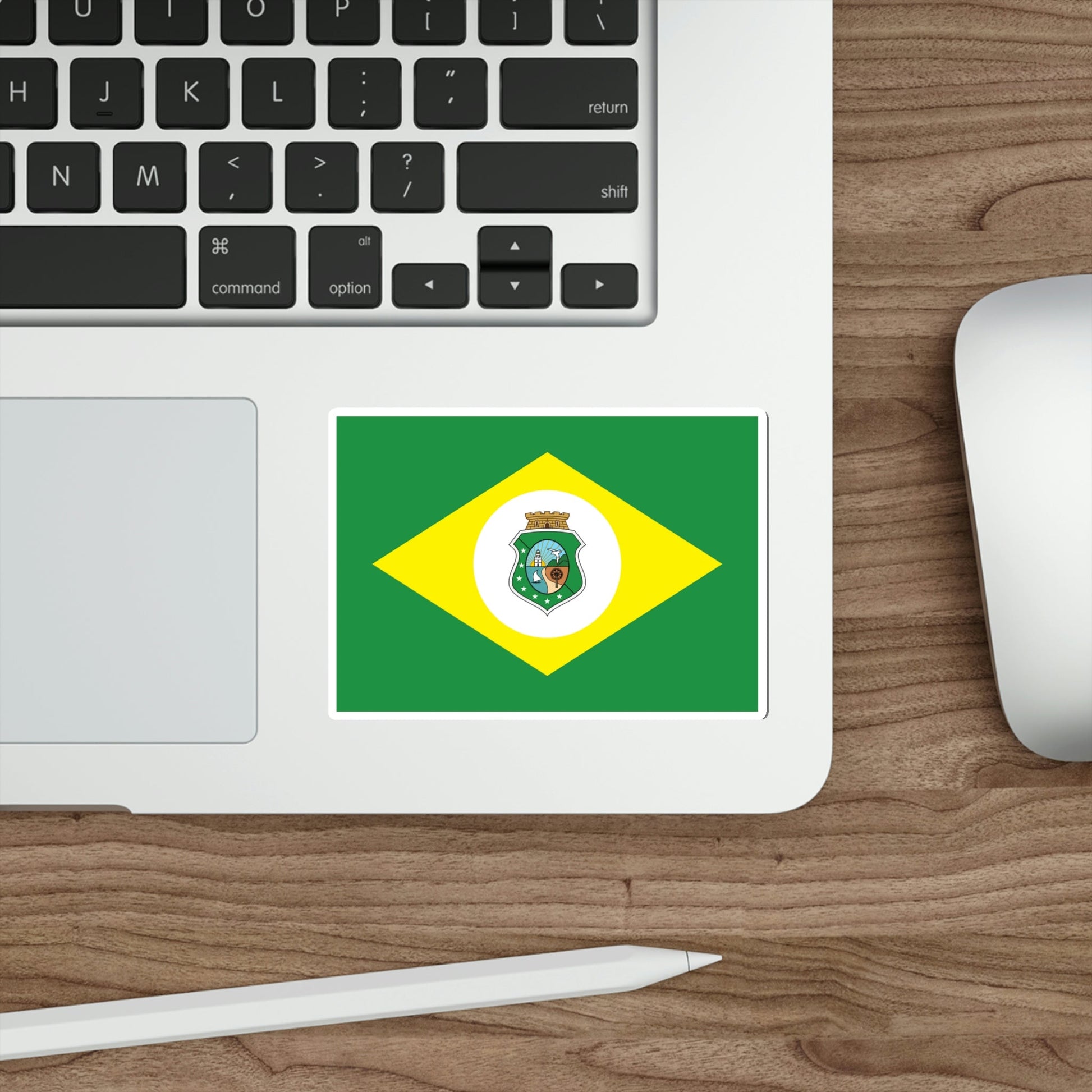 Flag of Ceará Brazil STICKER Vinyl Die-Cut Decal-The Sticker Space