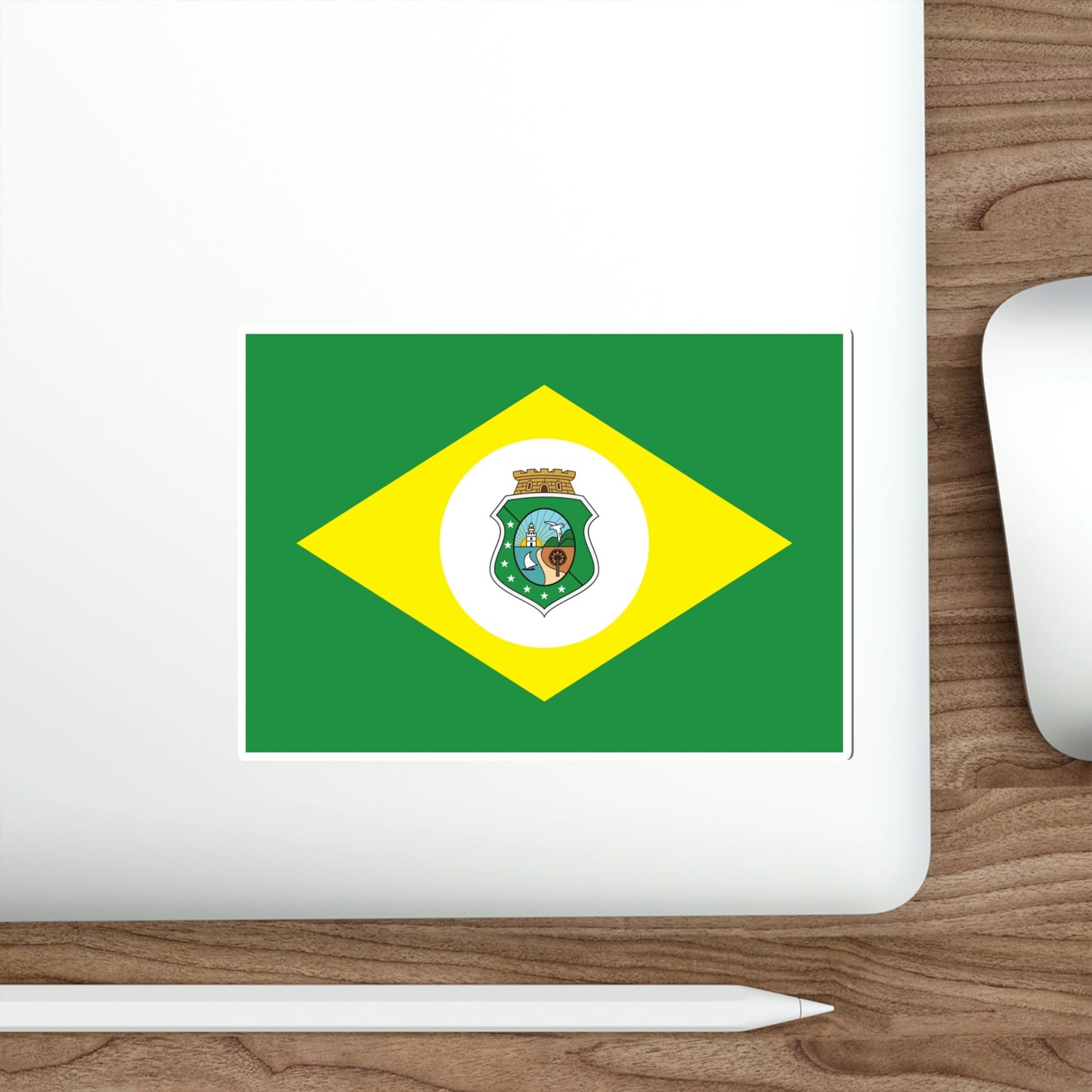 Flag of Ceará Brazil STICKER Vinyl Die-Cut Decal-The Sticker Space