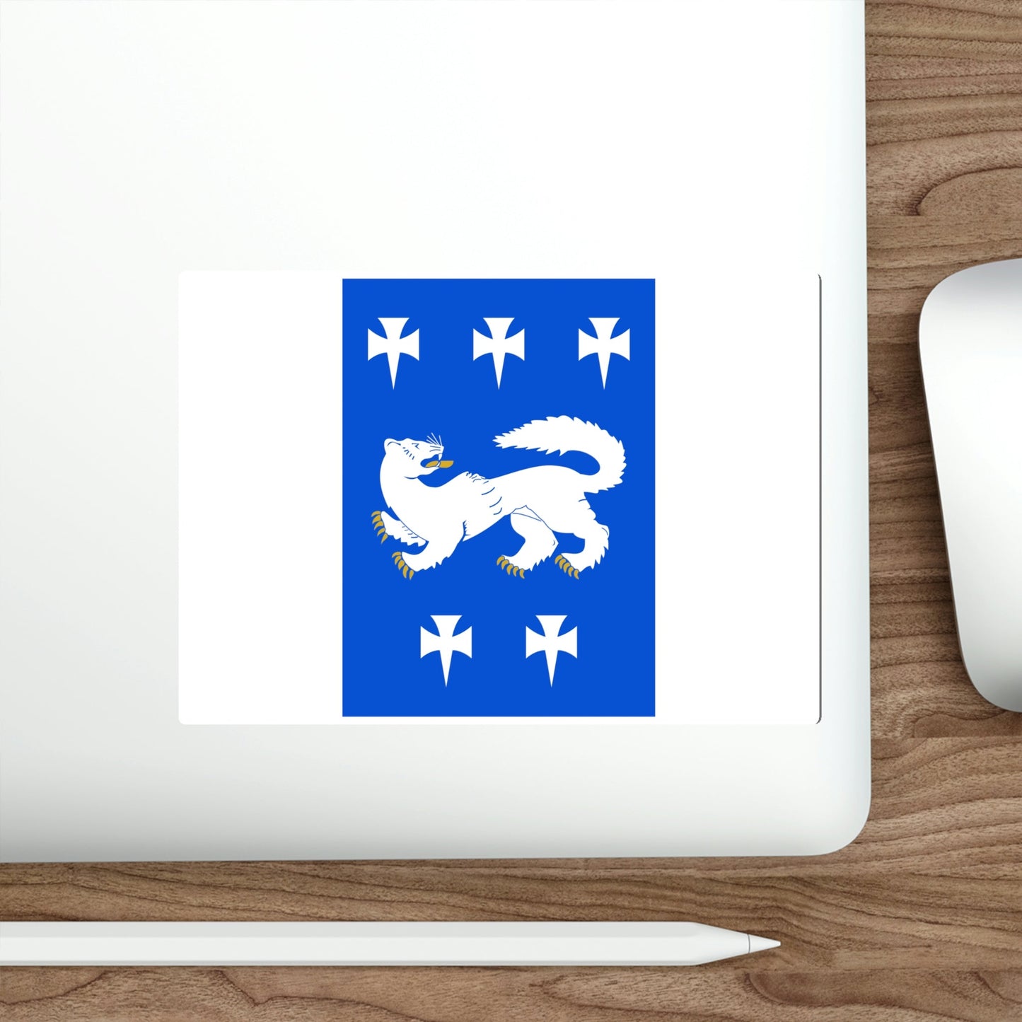 Flag of Central Ostrobothnia Finland STICKER Vinyl Die-Cut Decal-The Sticker Space