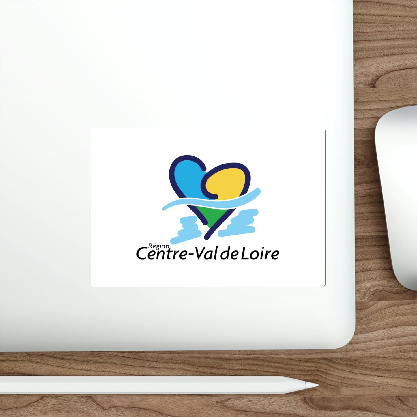 Flag of Centre Val de Loire France STICKER Vinyl Die-Cut Decal-The Sticker Space