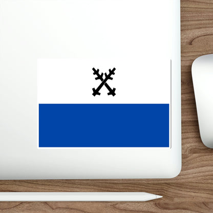 Flag of Česká Lípa Czech Republic STICKER Vinyl Die-Cut Decal-The Sticker Space