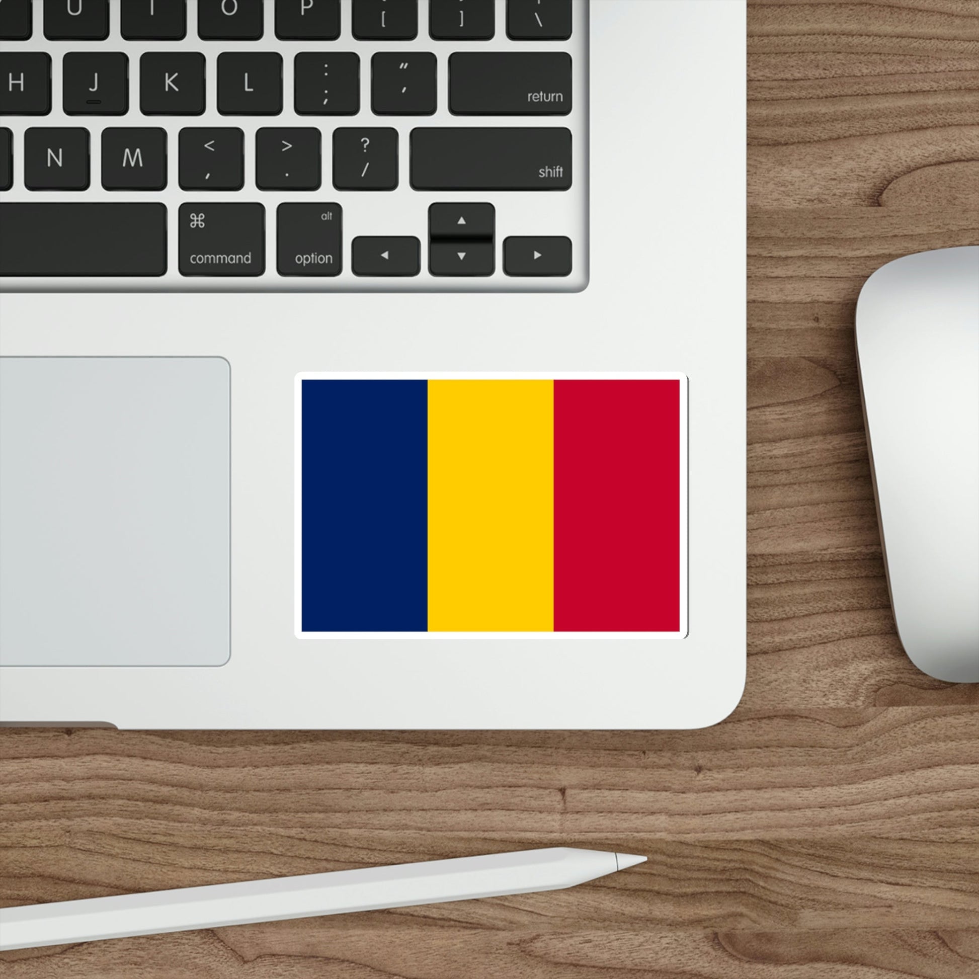 Flag of Chad STICKER Vinyl Die-Cut Decal-The Sticker Space