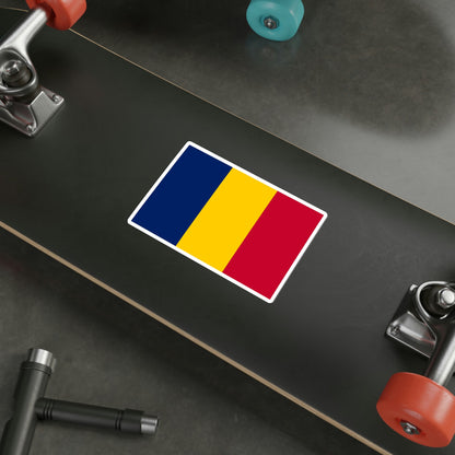 Flag of Chad STICKER Vinyl Die-Cut Decal-The Sticker Space