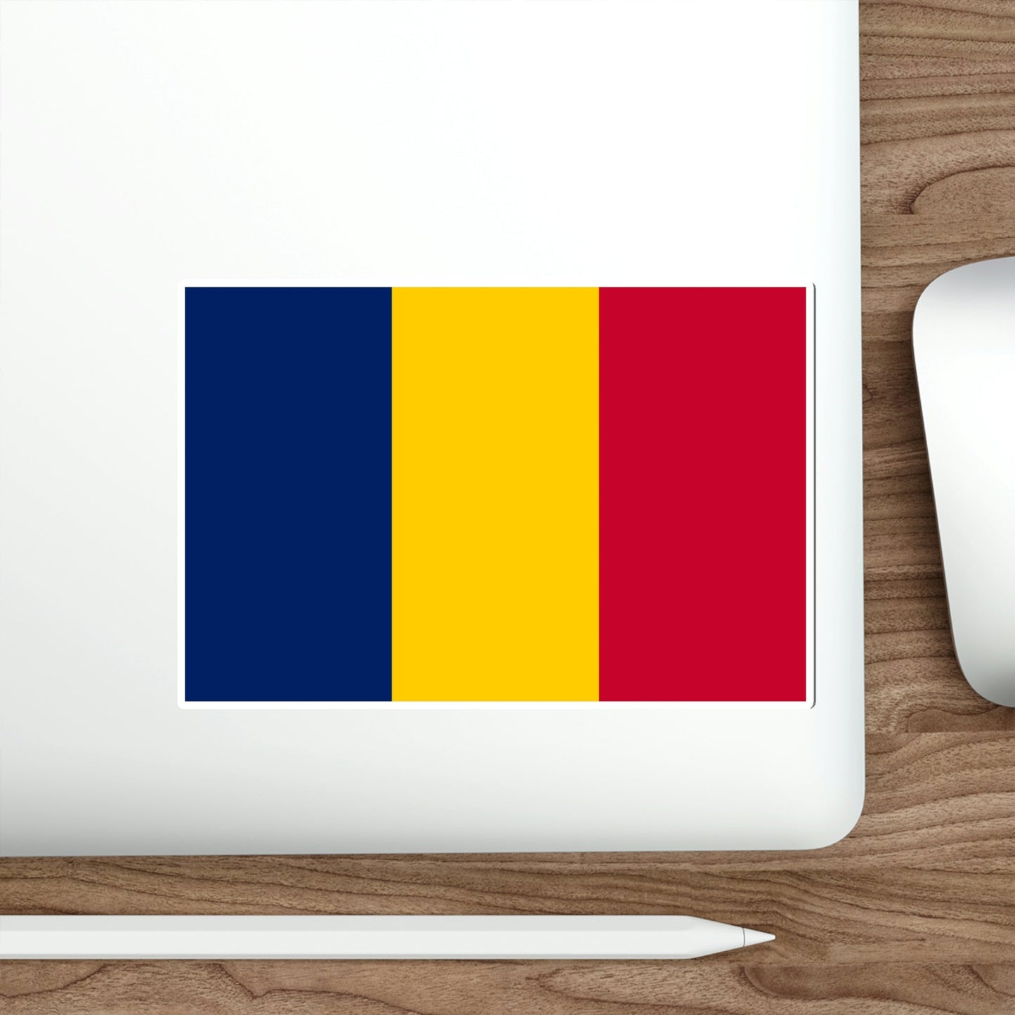 Flag of Chad STICKER Vinyl Die-Cut Decal-The Sticker Space