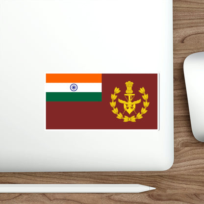 Flag of Chief of Defence Staff (India) STICKER Vinyl Die-Cut Decal-The Sticker Space