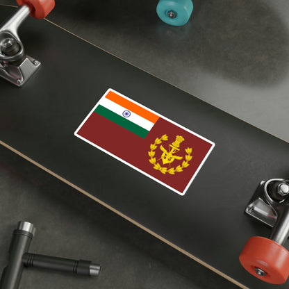 Flag of Chief of Defence Staff (India) STICKER Vinyl Die-Cut Decal-The Sticker Space