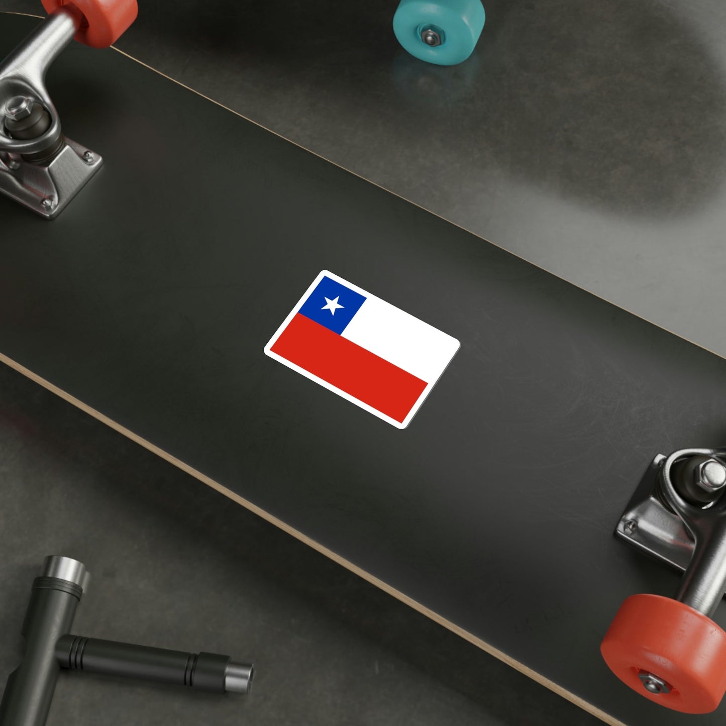 Flag of Chile STICKER Vinyl Die-Cut Decal-The Sticker Space