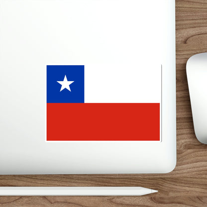 Flag of Chile STICKER Vinyl Die-Cut Decal-The Sticker Space