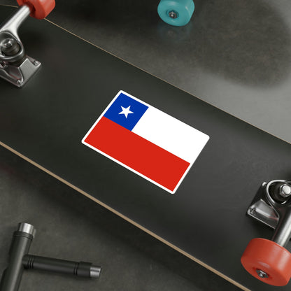 Flag of Chile STICKER Vinyl Die-Cut Decal-The Sticker Space