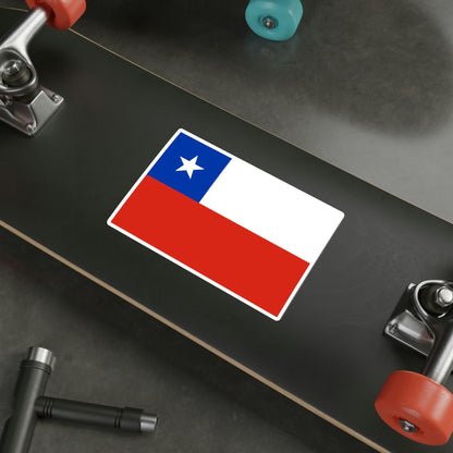 Flag of Chile STICKER Vinyl Die-Cut Decal-The Sticker Space