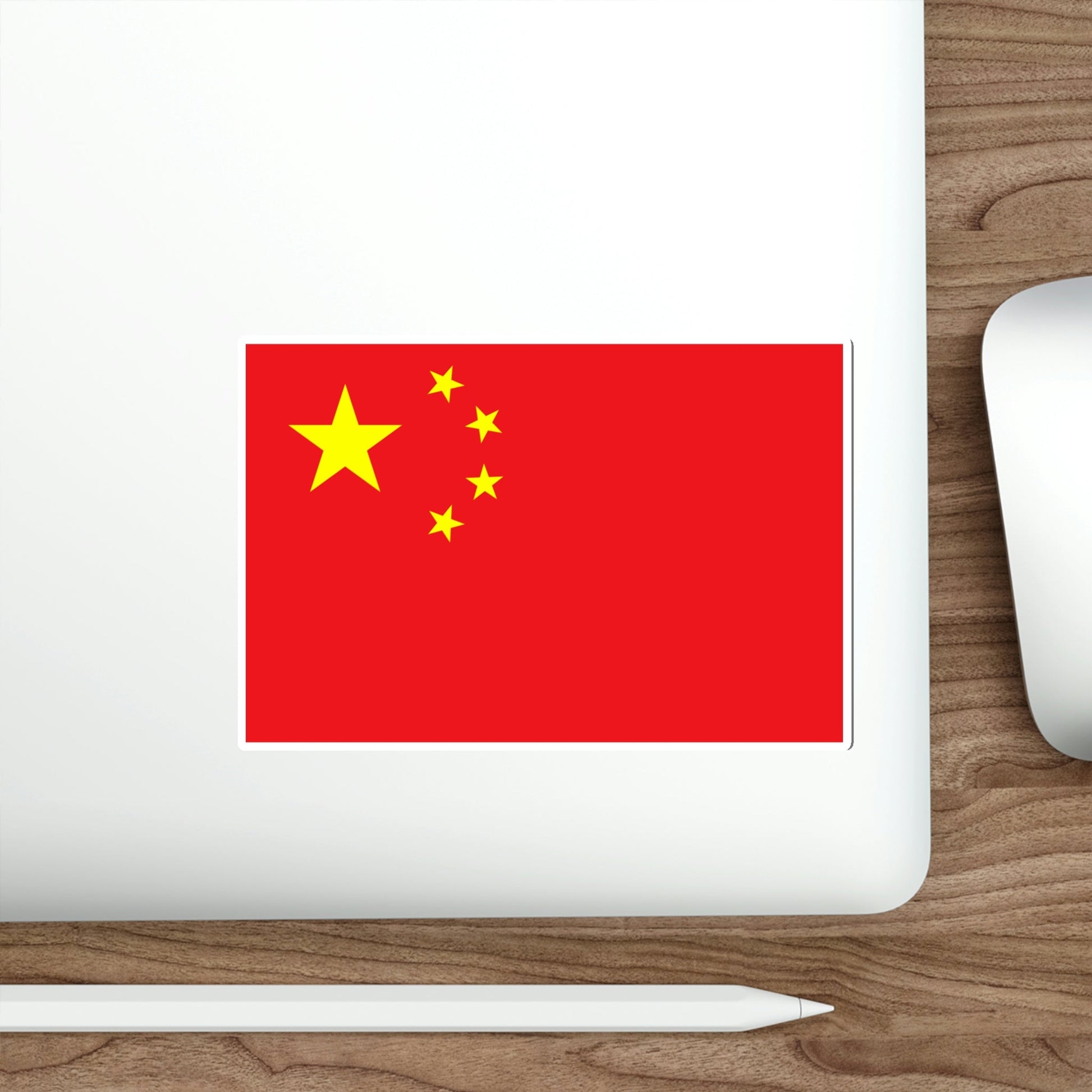 Flag of China STICKER Vinyl Die-Cut Decal-The Sticker Space