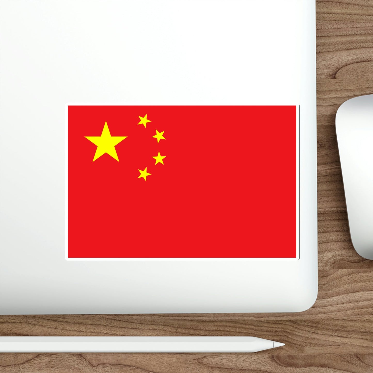 Flag of China STICKER Vinyl Die-Cut Decal-The Sticker Space