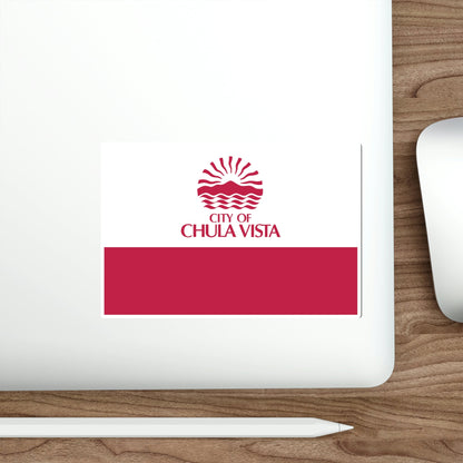 Flag of Chula Vista California USA STICKER Vinyl Die-Cut Decal-The Sticker Space