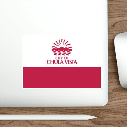 Flag of Chula Vista California USA STICKER Vinyl Die-Cut Decal-The Sticker Space