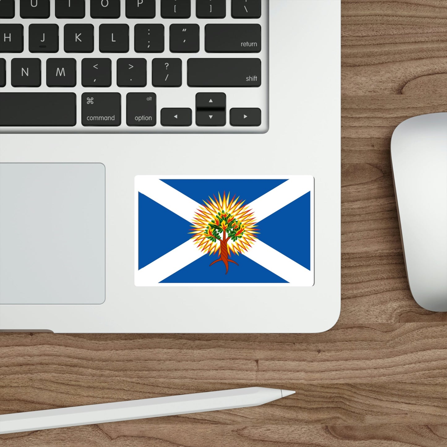 Flag of Church of Scotland STICKER Vinyl Die-Cut Decal-The Sticker Space