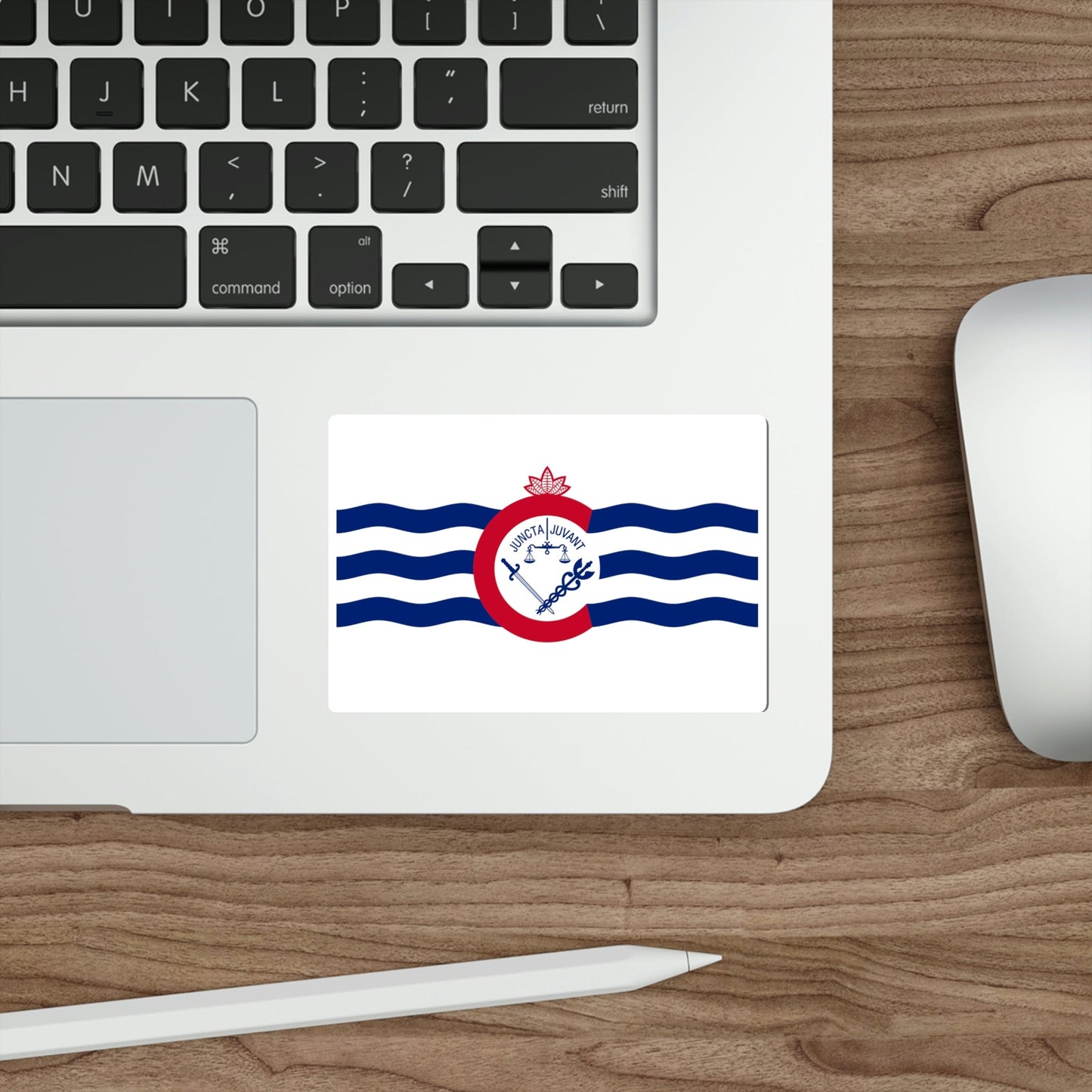 Flag of Cincinnati Ohio USA STICKER Vinyl Die-Cut Decal-The Sticker Space