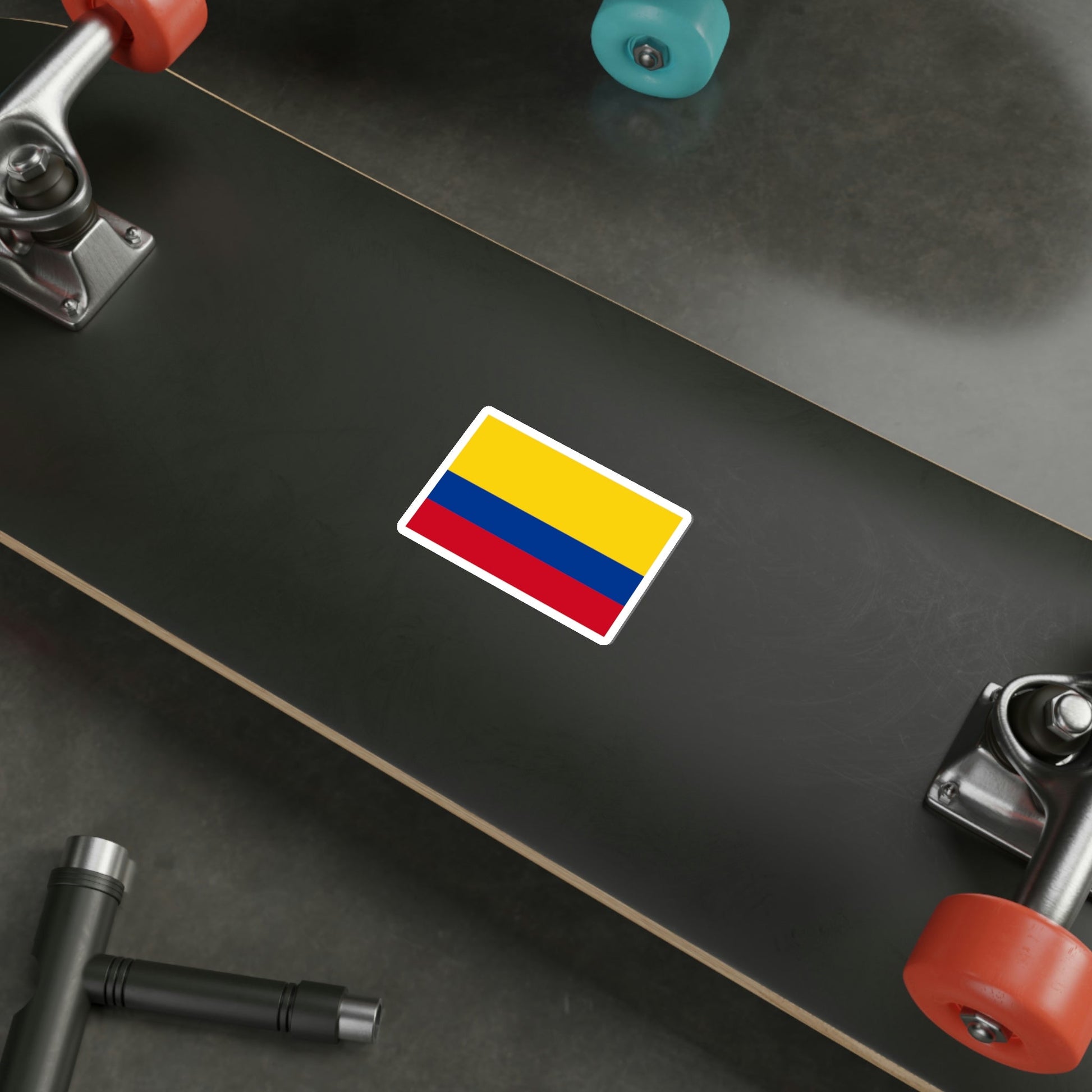 Flag of Colombia STICKER Vinyl Die-Cut Decal-The Sticker Space