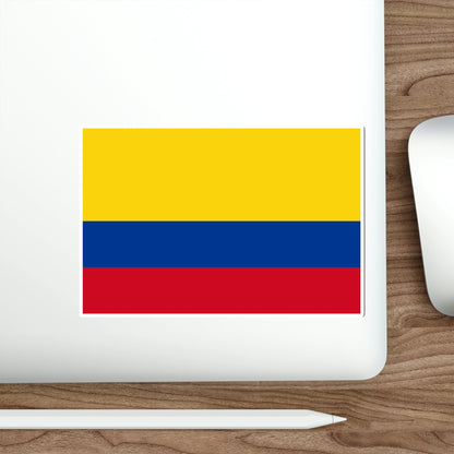 Flag of Colombia STICKER Vinyl Die-Cut Decal-The Sticker Space